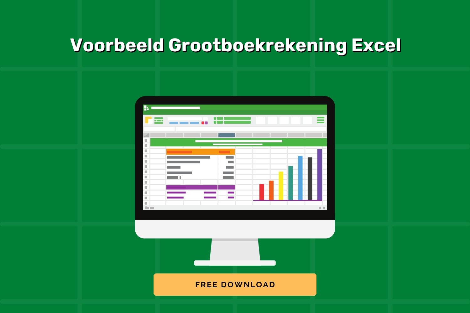 Voorbeeld Grootboekrekening Excel